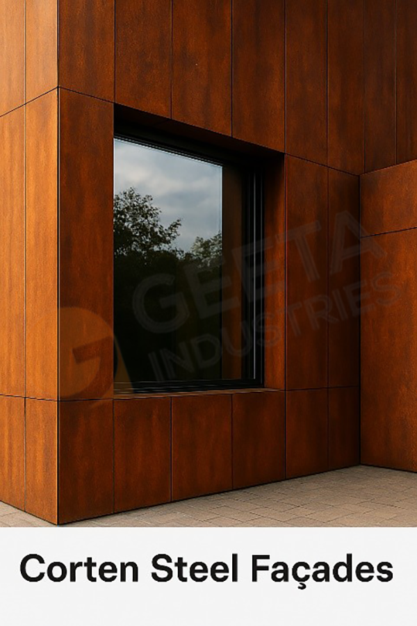 Corten-Steel-Facades