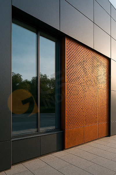 Mixed-Material Facades